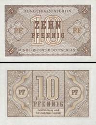 *10 Pfennig Západné Nemecko 1967, P26 UNC - Kliknutím na obrázok zatvorte -
